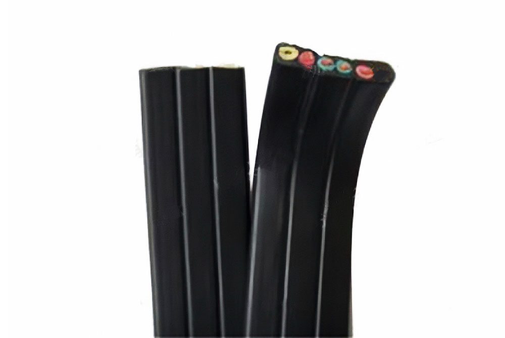 H05RNH2-F kupfeka-inodzivirira flexible rabha flat cable